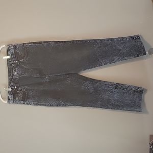Vintage! Straight Leg Acid Wash Jeans